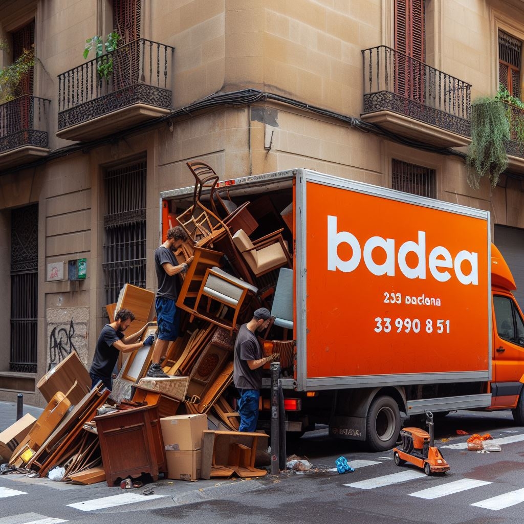 Recogida y reciclaje de muebles en Calella 08370 