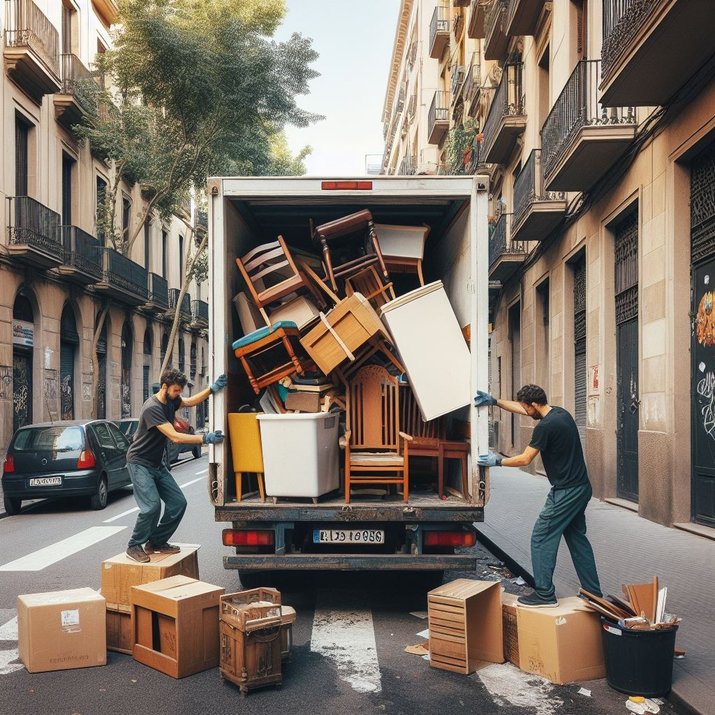 Recogida y reciclaje de muebles en Calella 08370 